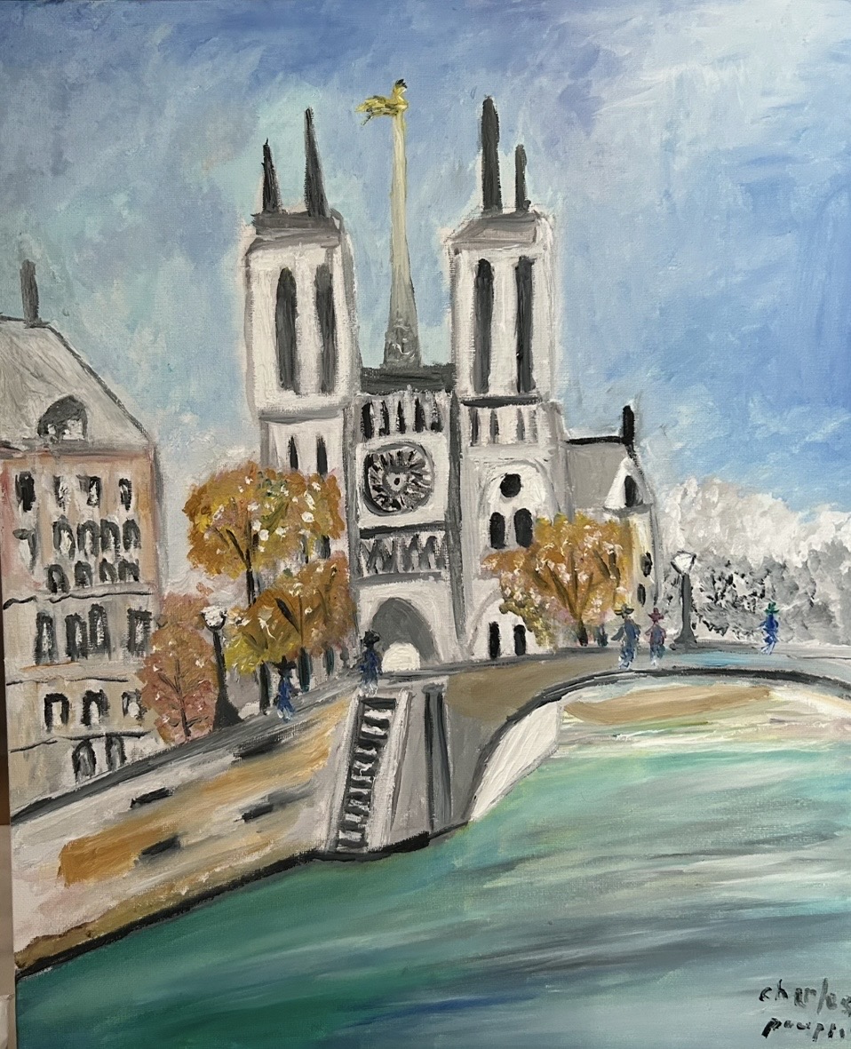 Douceur d’automne à Notre-Dame - Format vertical