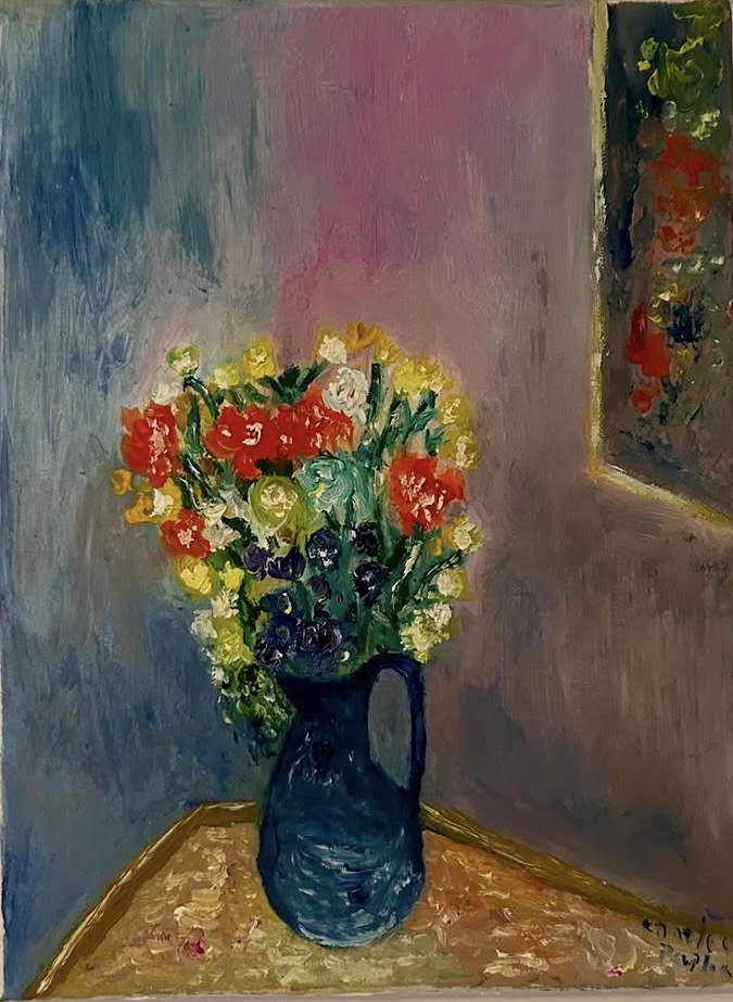 Éclat de fleurs au silence du matin
