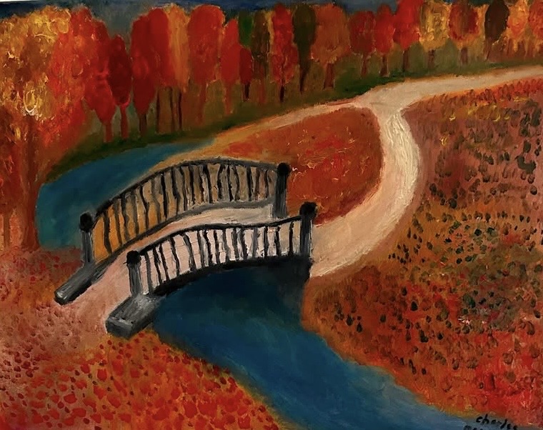 Le pont des saisons ardentes 