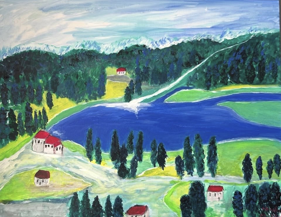 Le Lac aux Toits Rouges