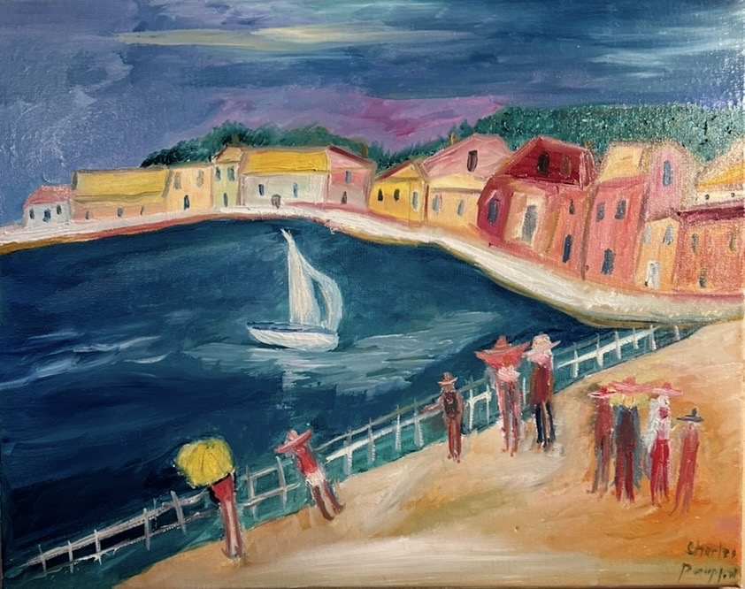 Promenade au bord de l’azur